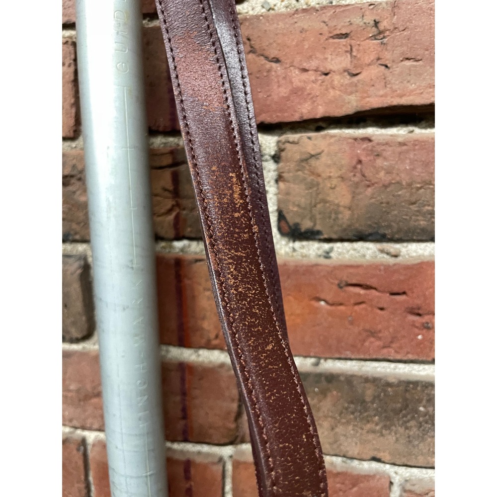 Missoni Leather Tote Bag Burgundy Textured Stitch Shoulder Purse Womens M VTG - Picture 11 of 16
